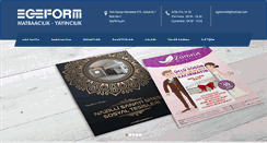 Desktop Screenshot of egeformmatbaa.com